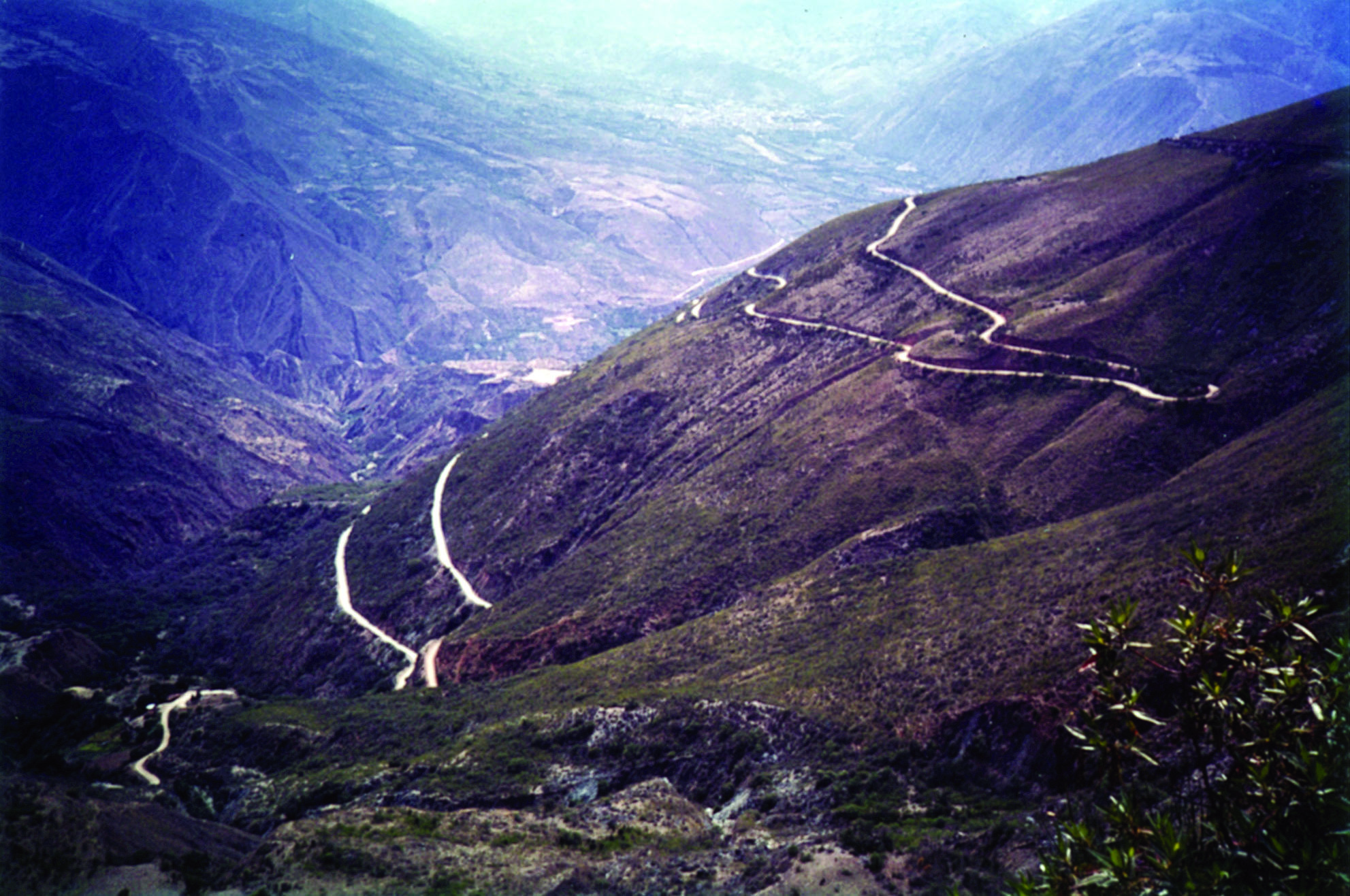 It’s taken all day to do 80km on this road, and climbing all the time. Day 15