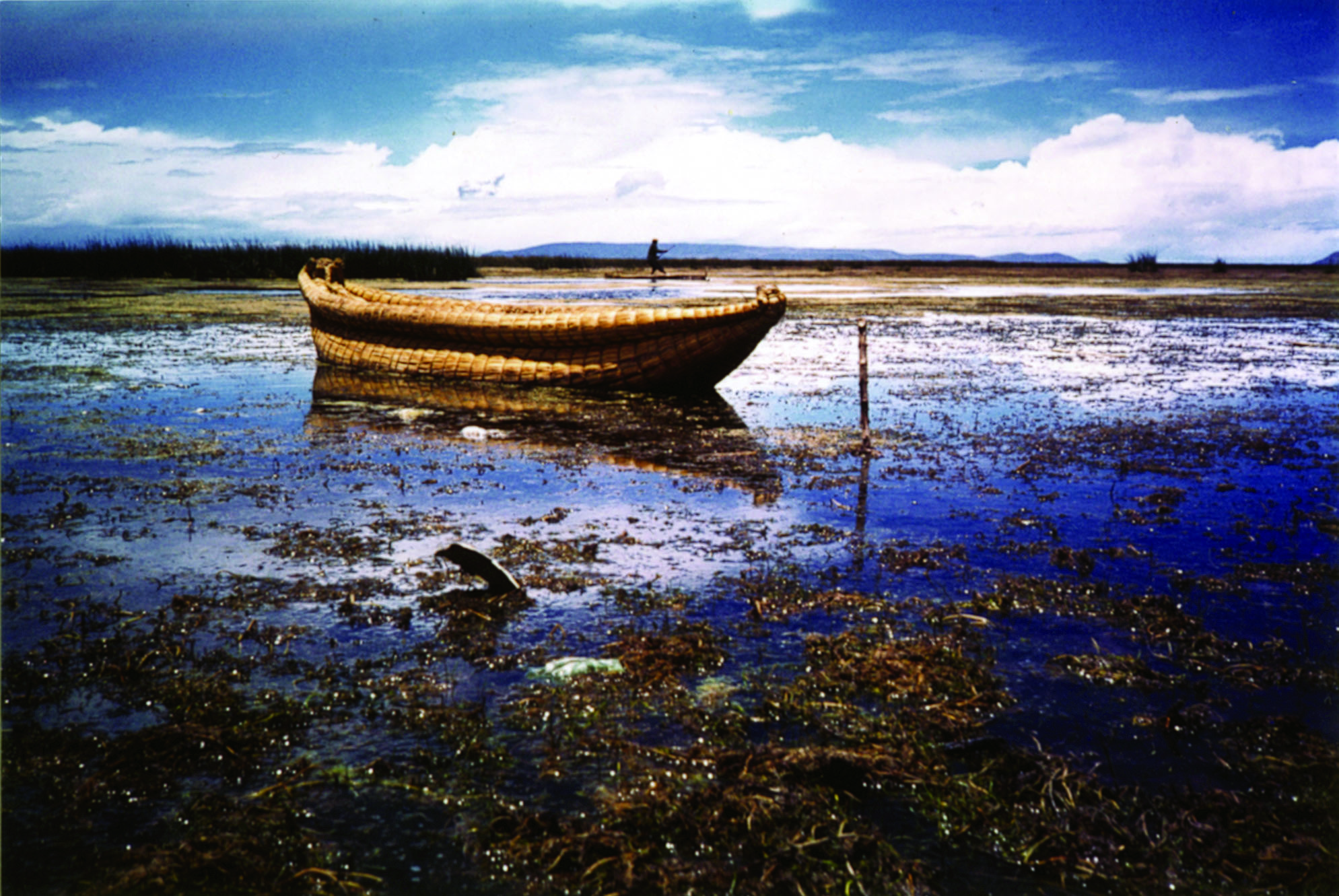 Reed boat, Lake Titicaca. Day 25