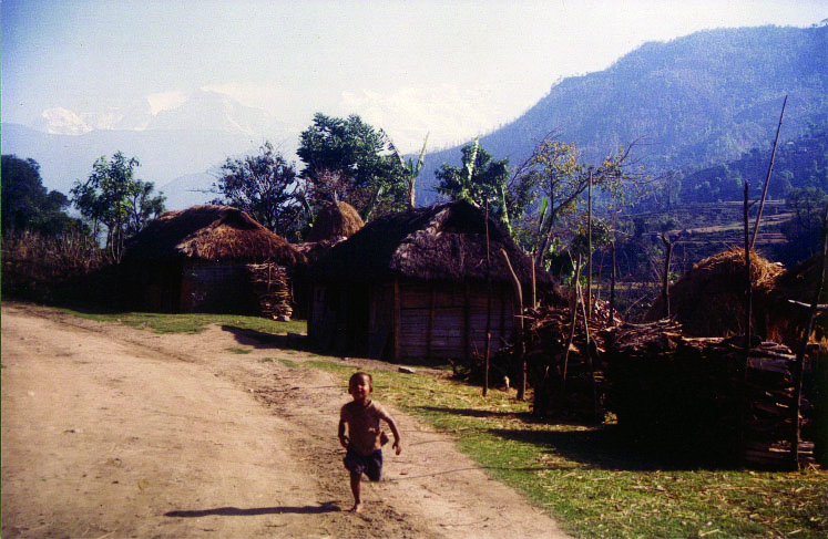 Childrens roadside greetings “Namaste” along with “Give me your pen” need some handling. They all want to be your friend. Day 18