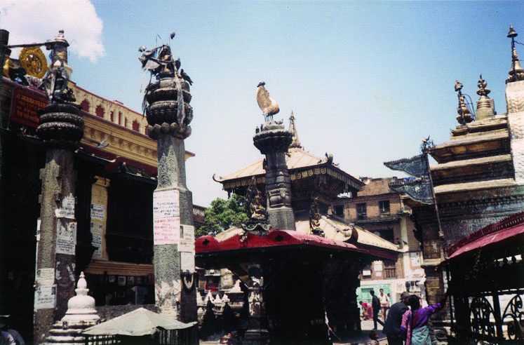 Swayambunath monkey temple. Day 8