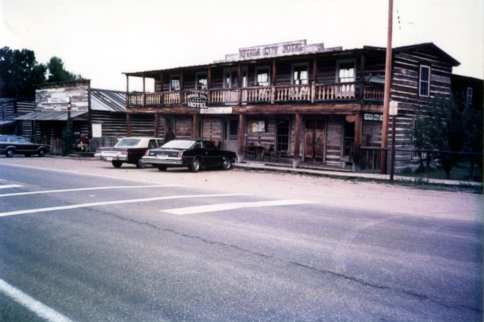Nevada City. Day 14 - Bikecentennial 1976