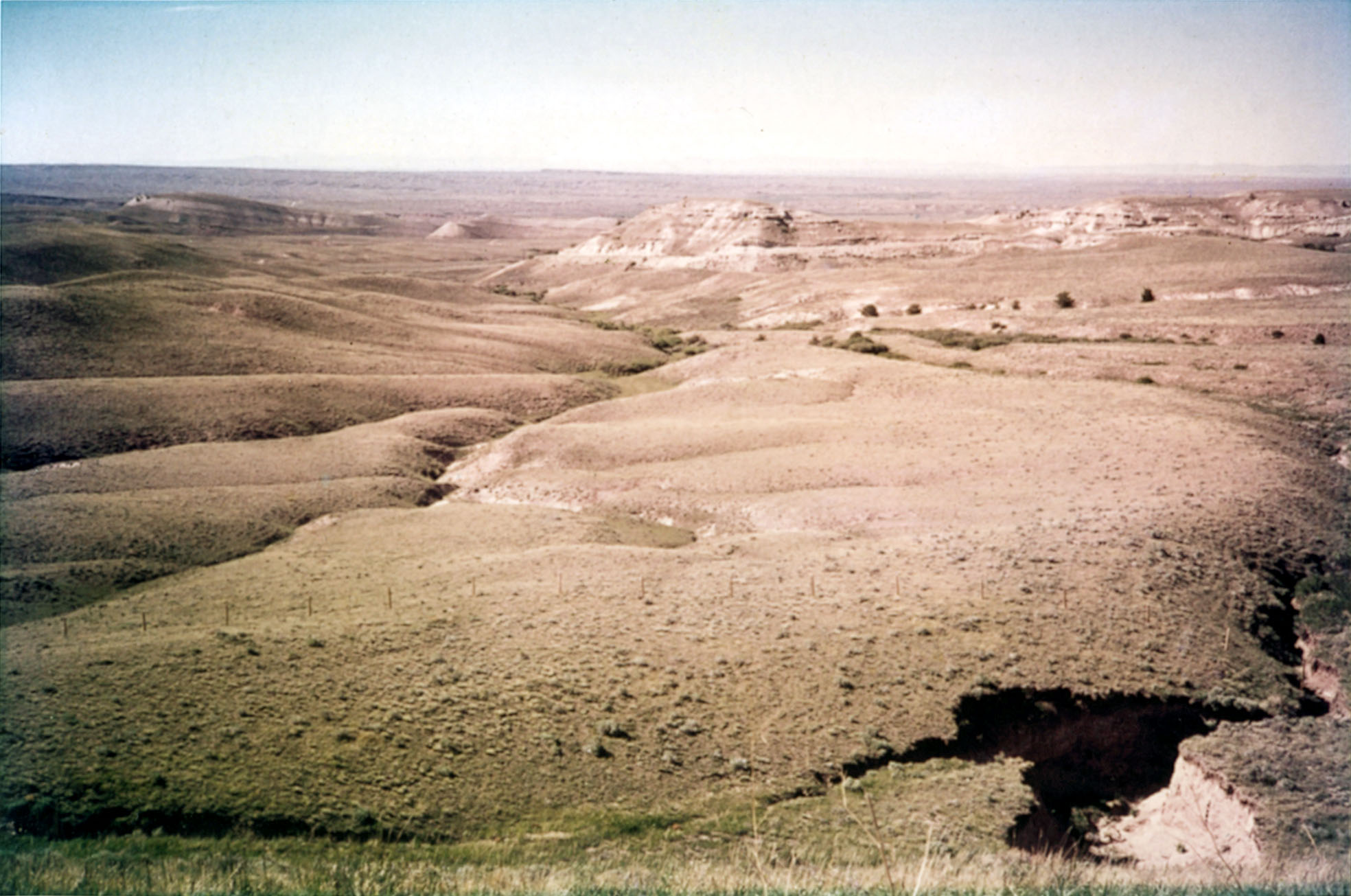 To Jeffrey City across the Wyoming Desert. Day 17